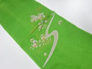 未使用品　正絹　帯揚げ